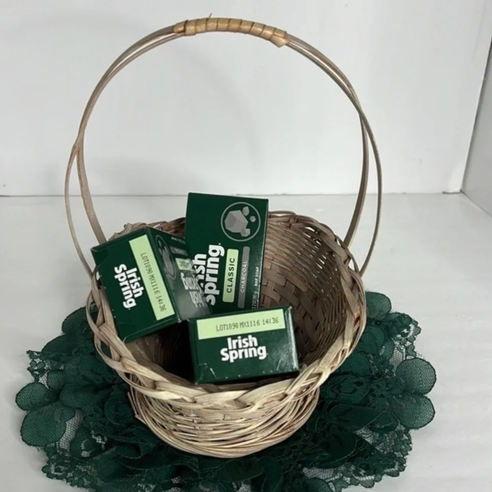Wicker Basket and Soap
